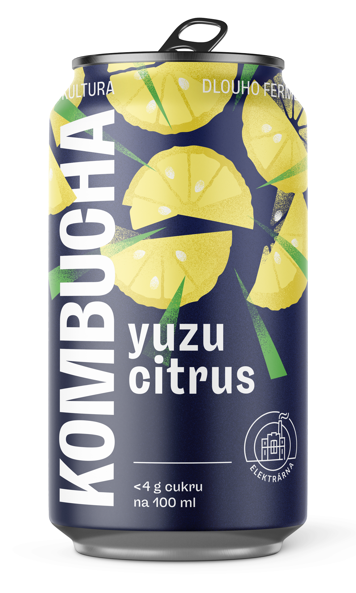 Kombucha yuzu citrus